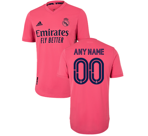 real madrid jersey with name