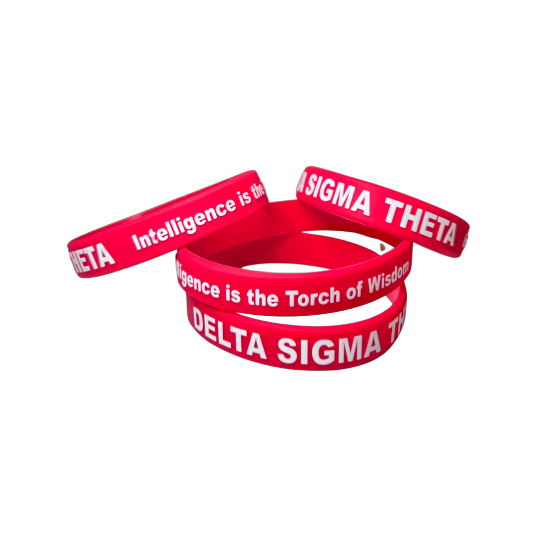 Delta Sigma Theta Crest Ribbon - Special Edition Red Ribbon - 1 yard -  Signature Delta Sigma Theta Ribbon - Delta SYMBOLS - 2 WIDE Gift Wrapping  PAPER - 1 yard - DELTA SIGMA THETA Ribbon - Ribbon - DELTA SYMBOLS