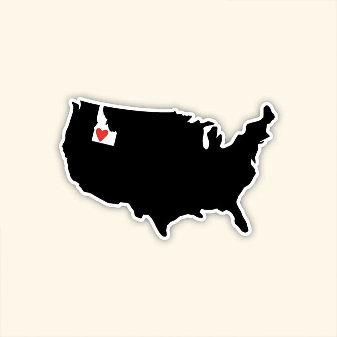 I Love(Heart) Stanley Idaho Sticker – Riverwear
