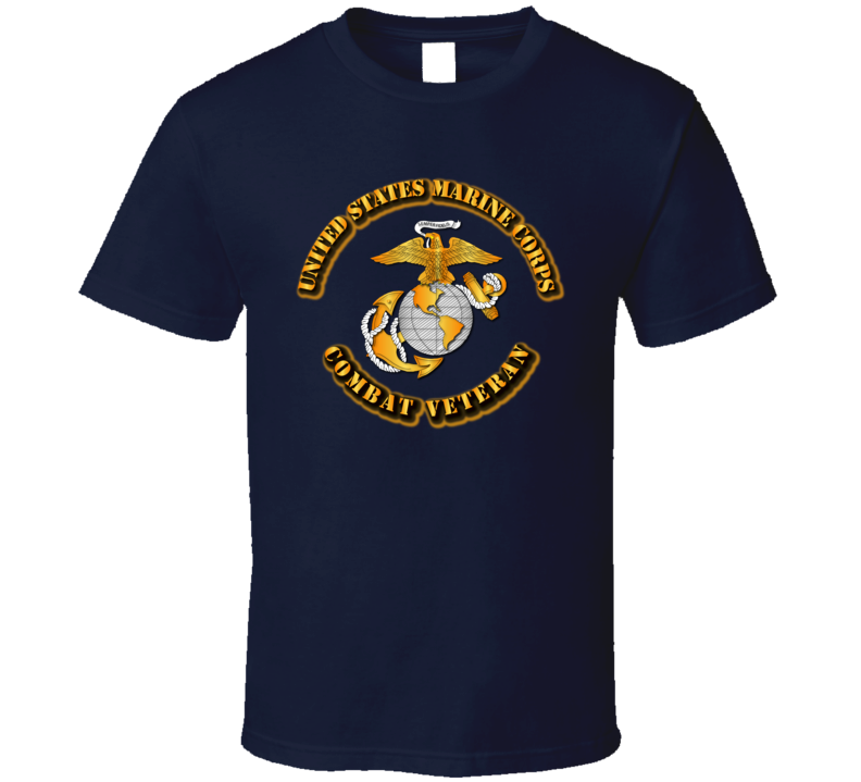 USMC - Combat Veteran T Shirt – MIP Brand Store