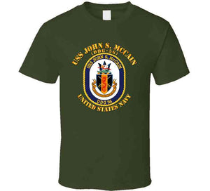 Navy - Uss John S. Mccain (ddg-56) T Shirt