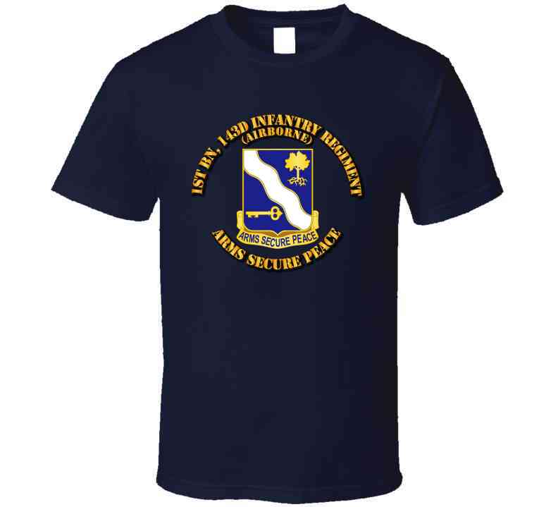 1st Battalion, 143rd Infantry Regiment (Airborne) - T Shirt, Hoodie, a ...