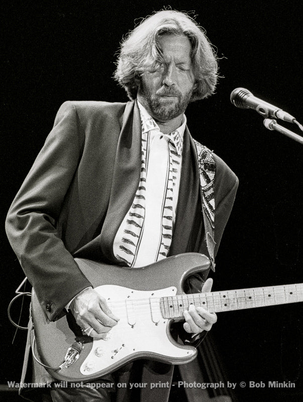 Eric Clapton -  Shoreline Amphitheater, Mountain View, CA - 5.5.90-6 - Bob Minkin Photography