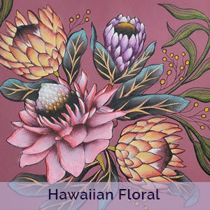 Artwork Hawaiian Floral