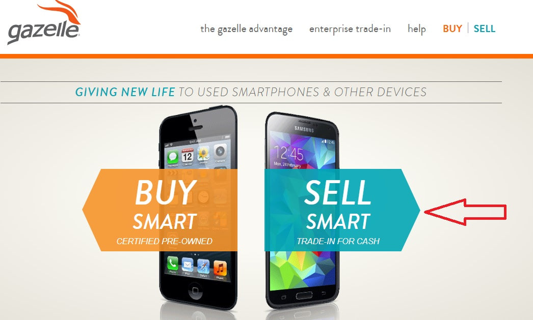 Sell Smart Trade-In for Cash
