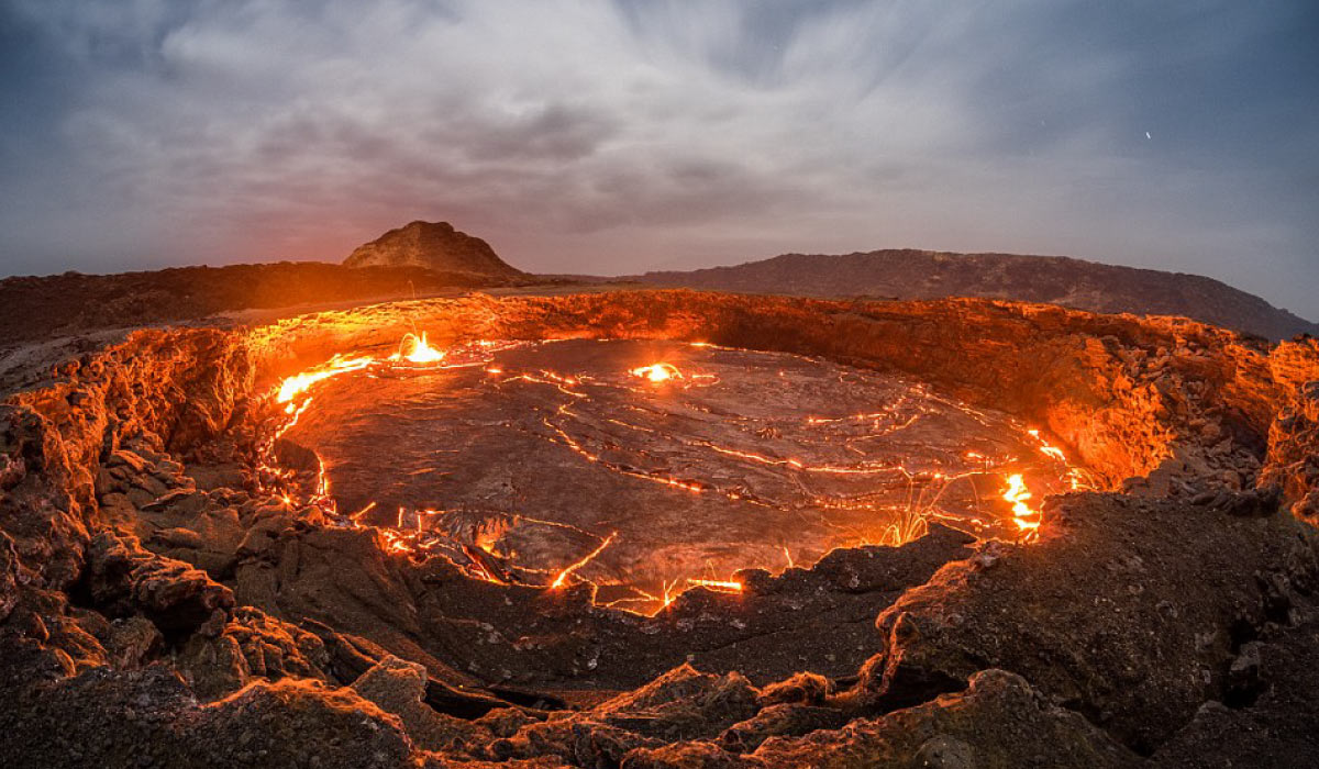 世界不可思議場景-必去旅遊清單-土庫曼斯坦達瓦札-達瓦札天然氣燃燒坑