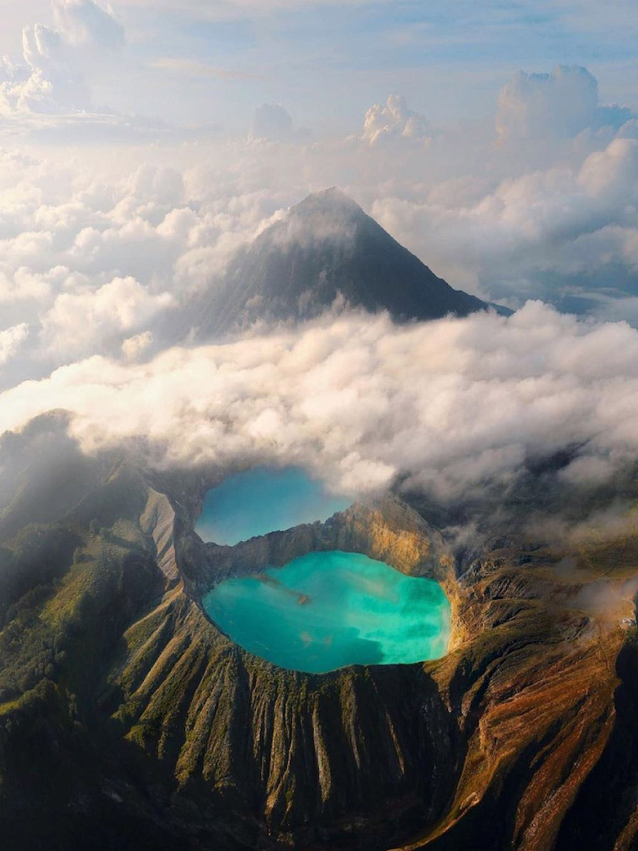 印尼旅遊景點推薦，登山爬山健行愛好者天堂，克里穆圖火山三色湖登山路線與資訊