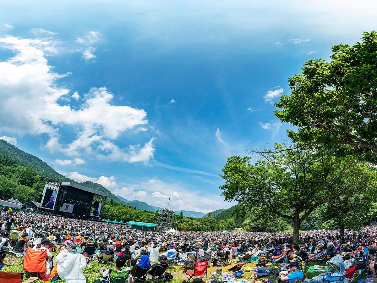 日本-富士搖滾音樂節 Fuji Rock Festival-新潟苗場滑雪場舉辦