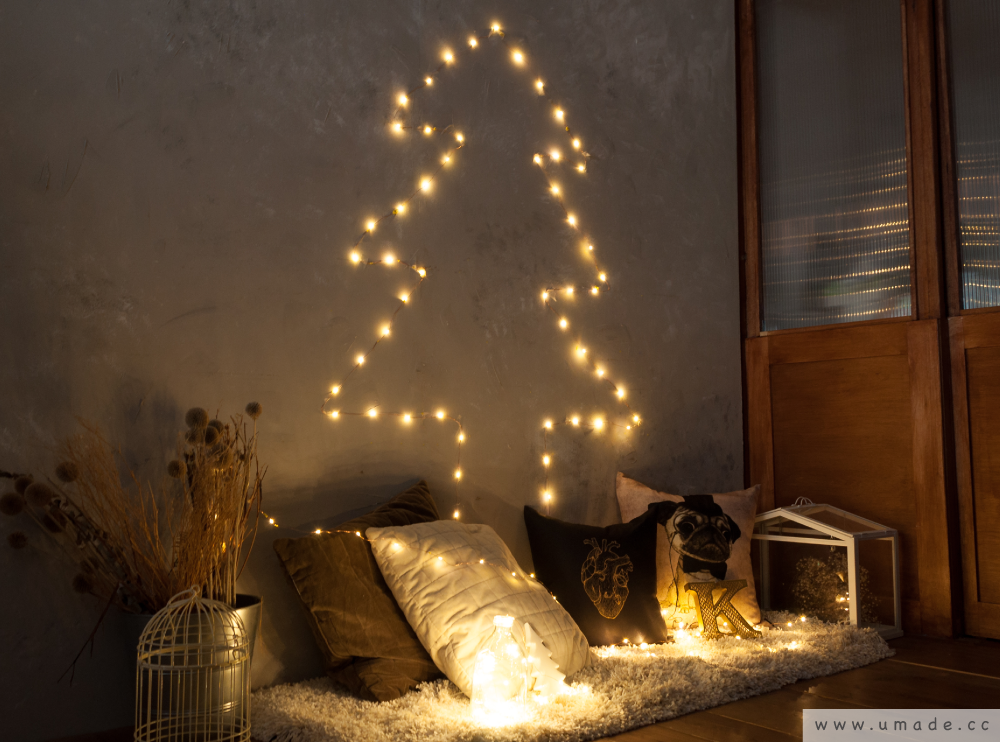 umade-星光絲線LED燈-聖誕節裝飾品推薦、聖誕節派對佈置