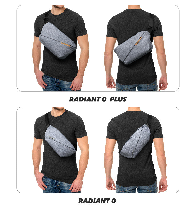 NIID-Radiant R0 Plus 行動機能單肩包-雙肩自由變換