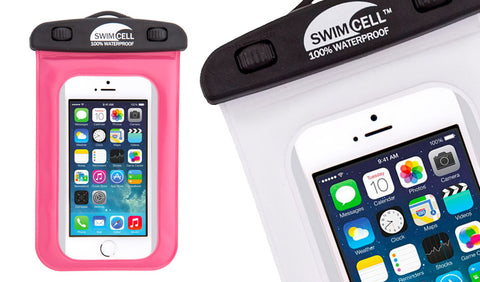 SwimCell waterproof case available from Surfgirl
