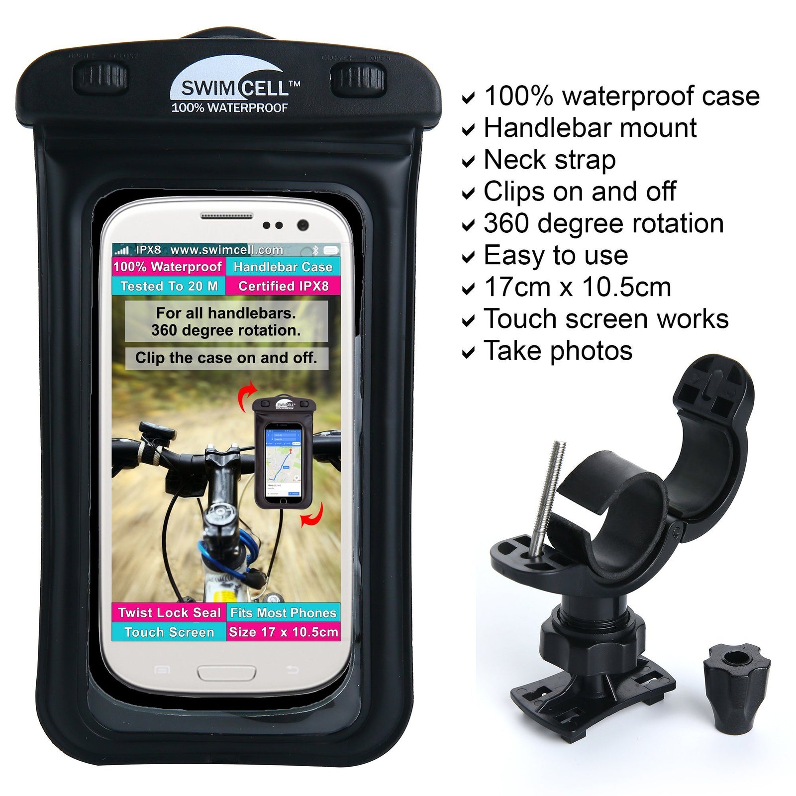 waterproof mobile cover for bike