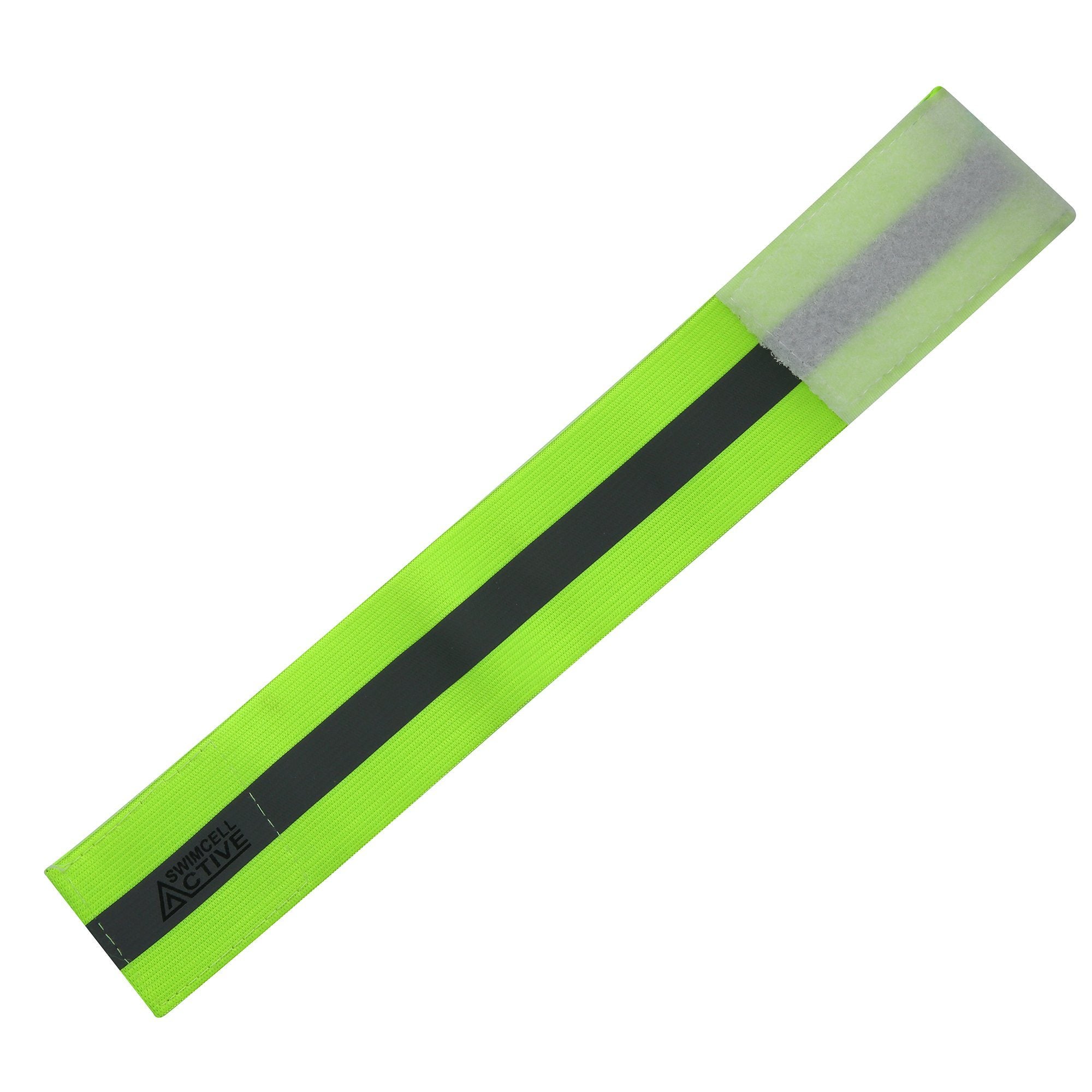 Hi-Vis Reflective Neon Armband. Pack of 2. - SwimCell