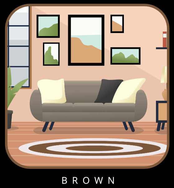 Brown