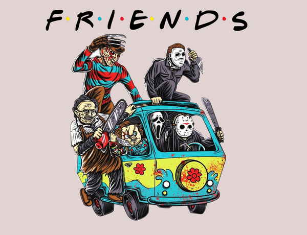 Download Jason And Friends Sublimation Instant Download Horror Movie Png Hal Tiki9