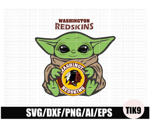 Download Baby Yoda Svg Yoda Svg Washington Redskins Cricut Png Dxf Jpeg Svg Tiki9