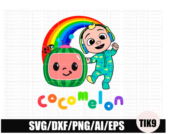 Download Custom Svg Tagged Cocomelon Personalized Birthday Shirt Tiki9