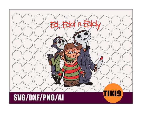 Download Ded Dedd N Deddy Freddy Krueger Jason Voorhees Michael Myers Svg Horr Tiki9