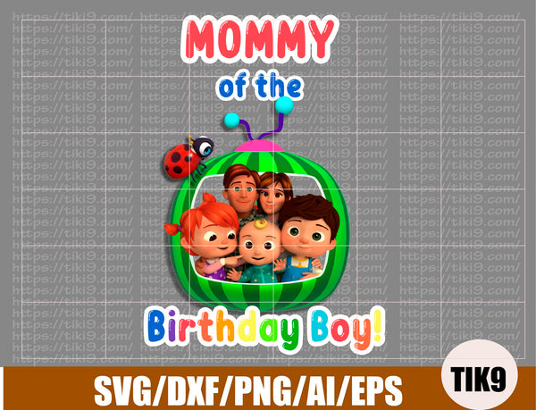 Download Cocomelon Birthday Svg Cocomelon Mommy Birthday Party Cocomelon Birt Tiki9