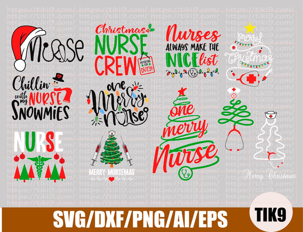 Download Nurse Christmas Png Merry Christmas Png Tree Christmas Png Wine Chr Tiki9