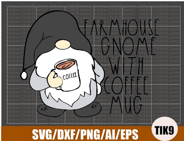 Free Free 136 Coffee Gnome Svg SVG PNG EPS DXF File