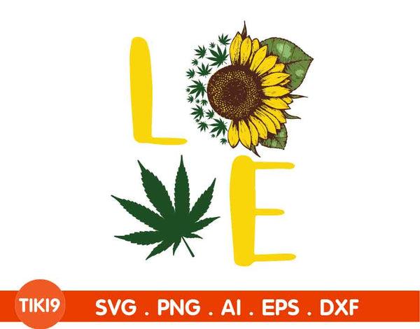 Free Free 136 Half Sunflower Half Weed Svg SVG PNG EPS DXF File