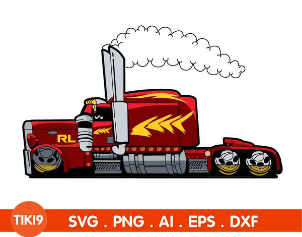 Free Free 64 Truck Trailer Svg SVG PNG EPS DXF File