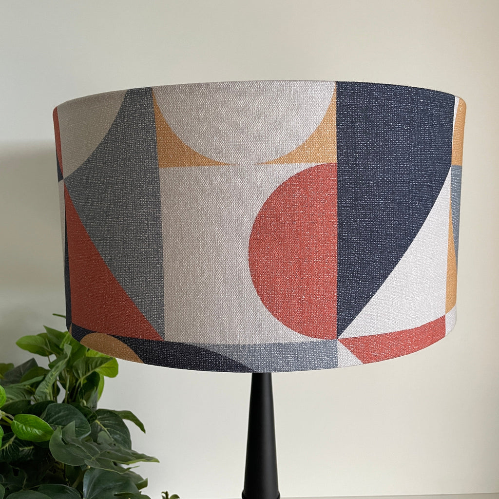 retro fabric lampshades