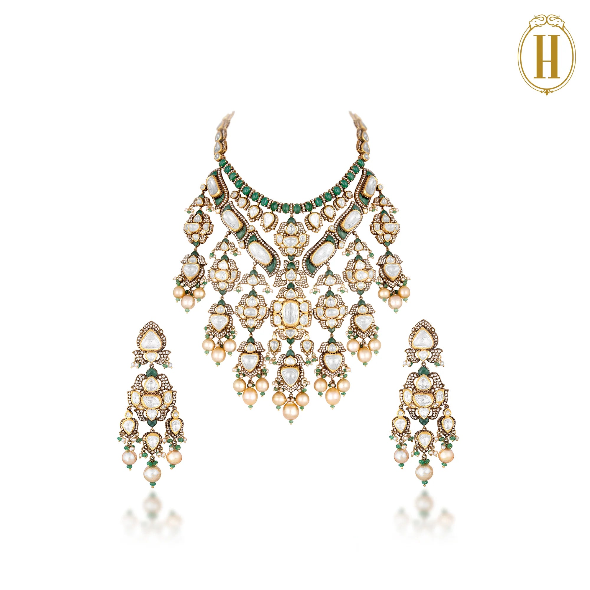 legacy-emeralds-and-uncut-diamonds-heritage-bridal-set