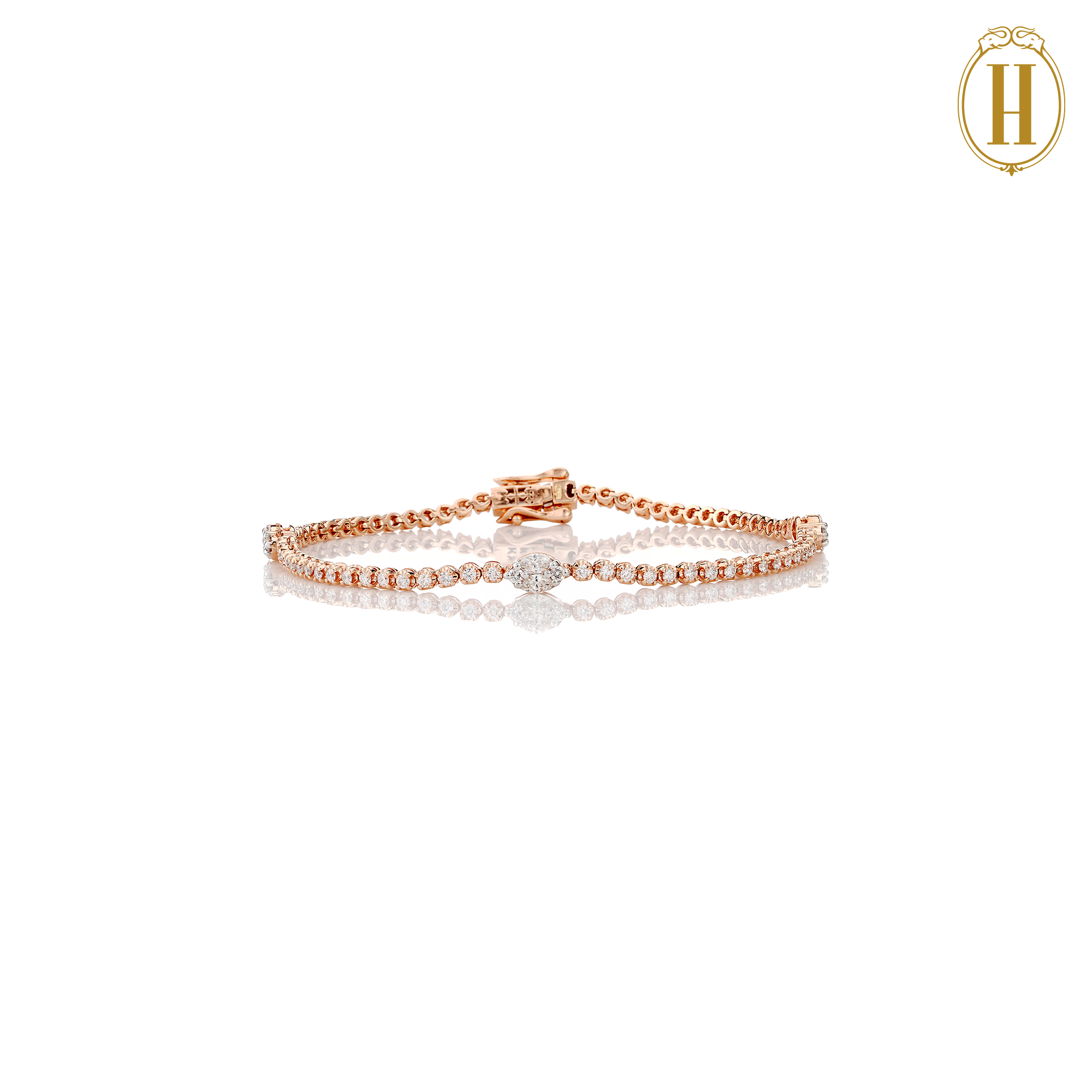 Illusion Tennis Bracelet! #labgrowndiamonds #engaged #love #bracelets  #illusiontennisbracelet | Instagram