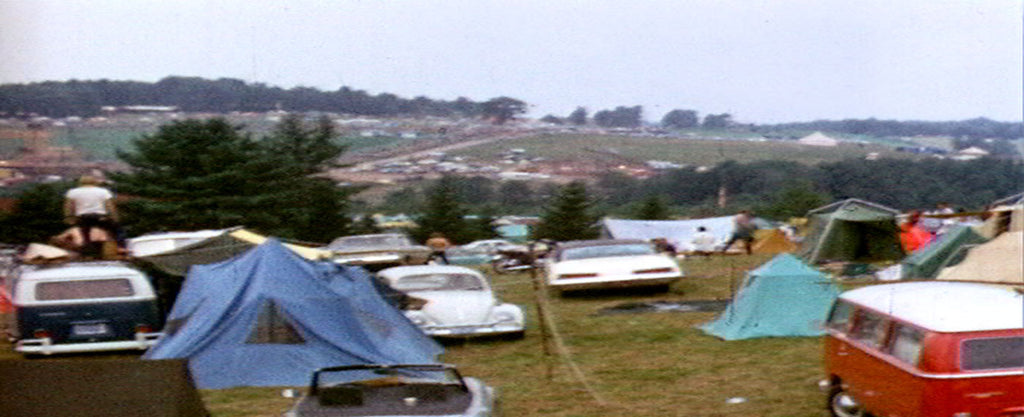 Le camping du festival
