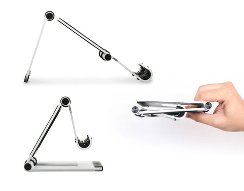 ultra portable and foldable aluminum laptop stand rmour ridgestand