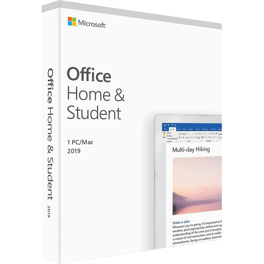 microsoft office 2019 home & student mac