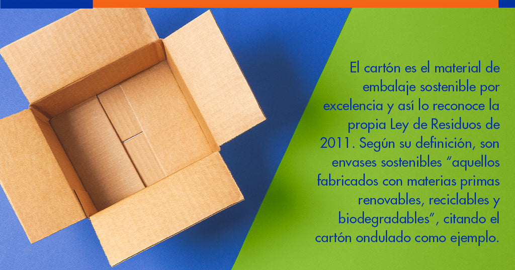 Cartón para embalaje ecológico