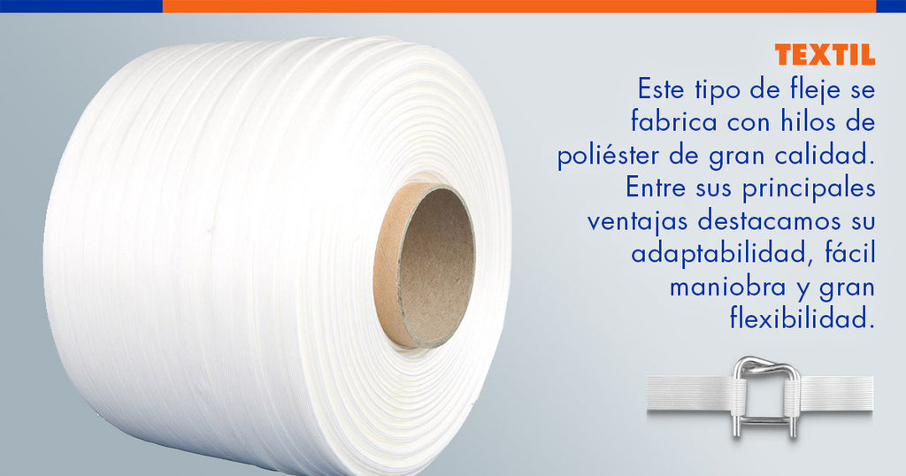 Fleje textil hilo de poliester