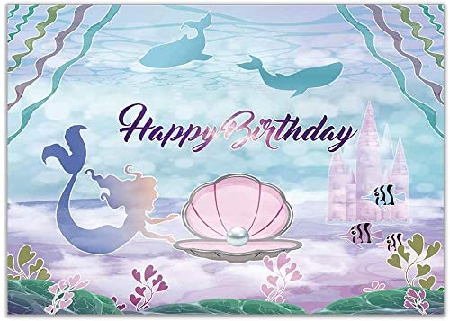 Buy Mermaid Themed Party Backdrop for Girl's Birthday Decoration | Party  Supplies | Thememyparty – Theme My Party