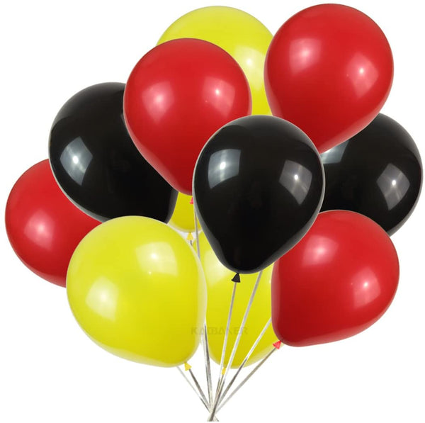 Red And Black Birthday Party Decorations Kit - (Set of 55) – Theme