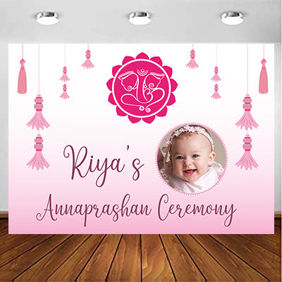 Buy Annaprasan Party Decoration Backdrop | Party Supplies | Thememyparty –  Theme My Party