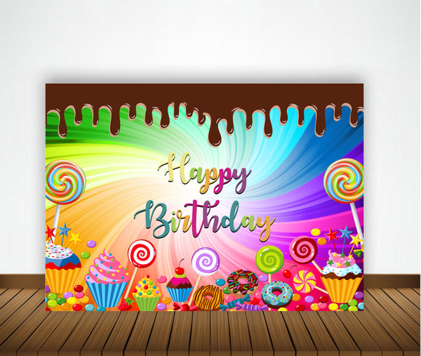 Buy Candy Land Party Decoration Backdrop | Party Supplies | Thememyparty –  Theme My Party