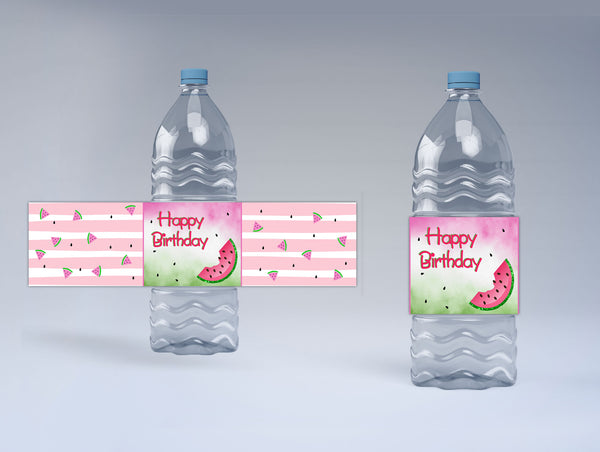 Cocomelon Girl Water Bottle Labels