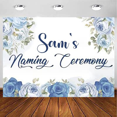 Buy Naming Ceremony Decoration Backdrop | Party Supplies | Thememyparty –  Theme My Party