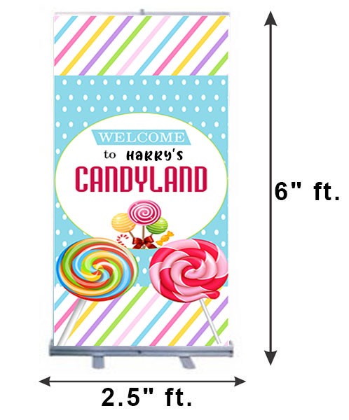 candy land board customized