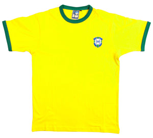 Brazil Retro Football T Shirt 1970s – Old School Football