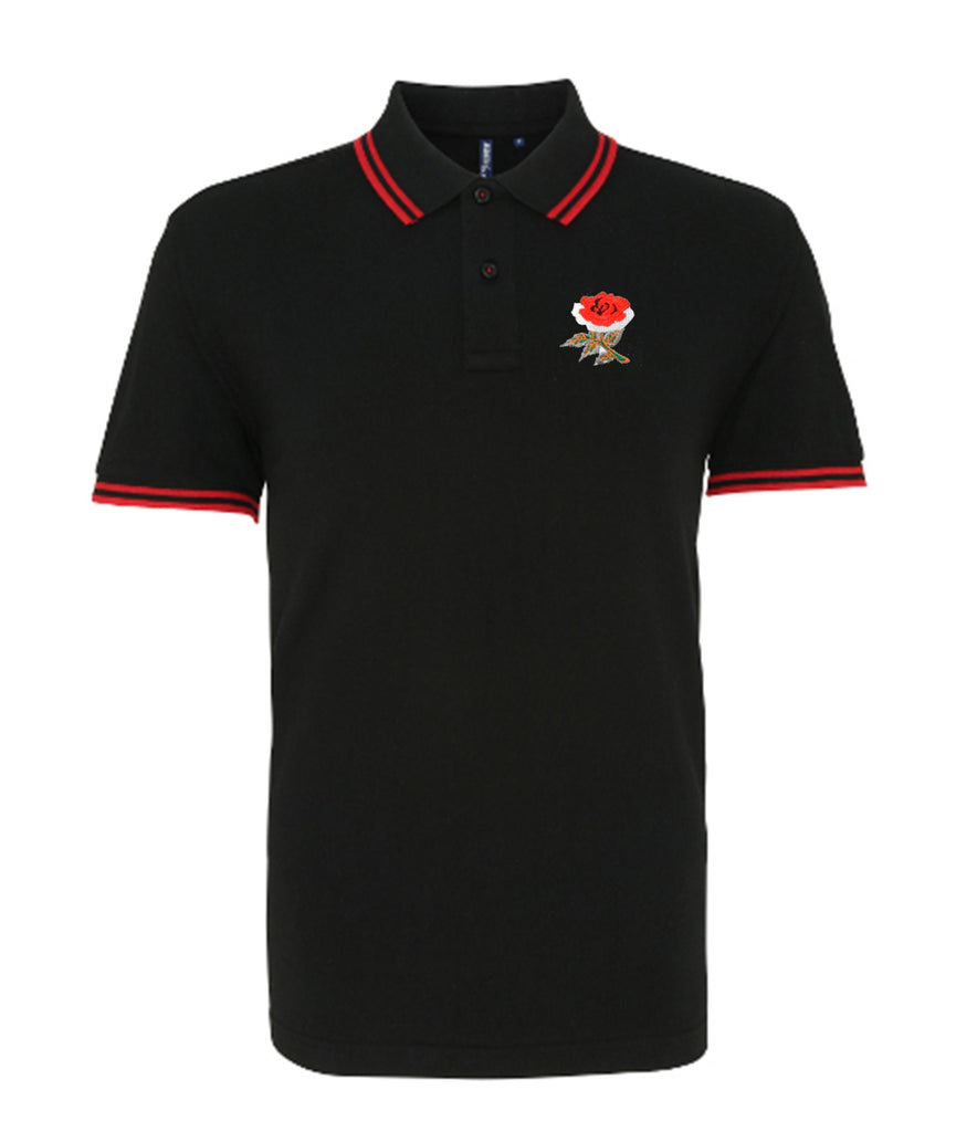 England Retro Rugby Iconic Polo – Old School Football