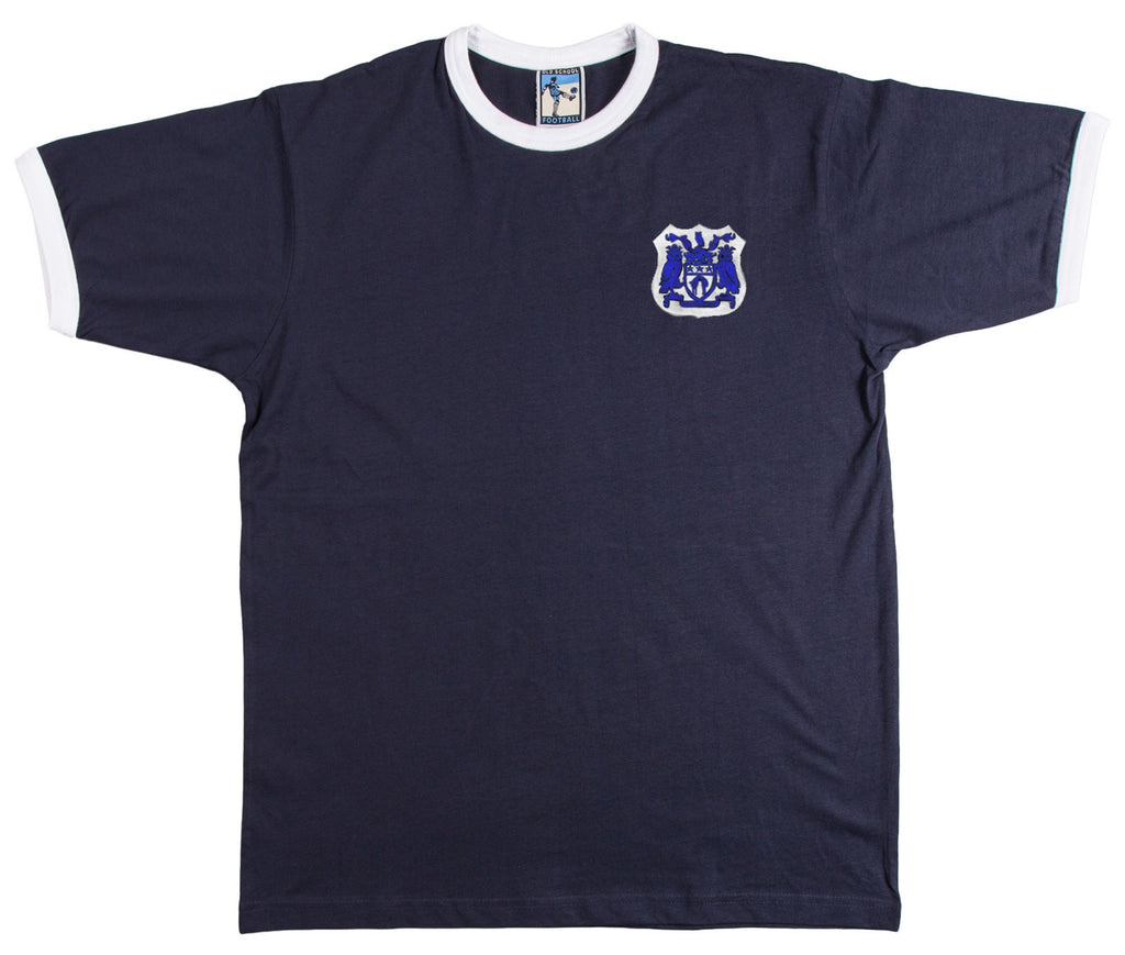 Leeds United Retro Football T Shirt 1950s – Old School Football