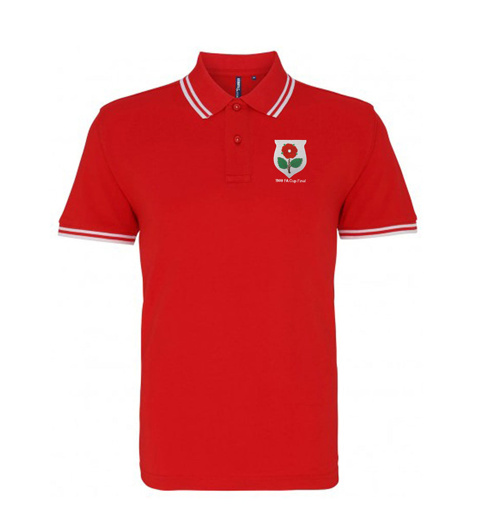 Manchester United Retro Football Iconic Polo 1909 – Old School Football