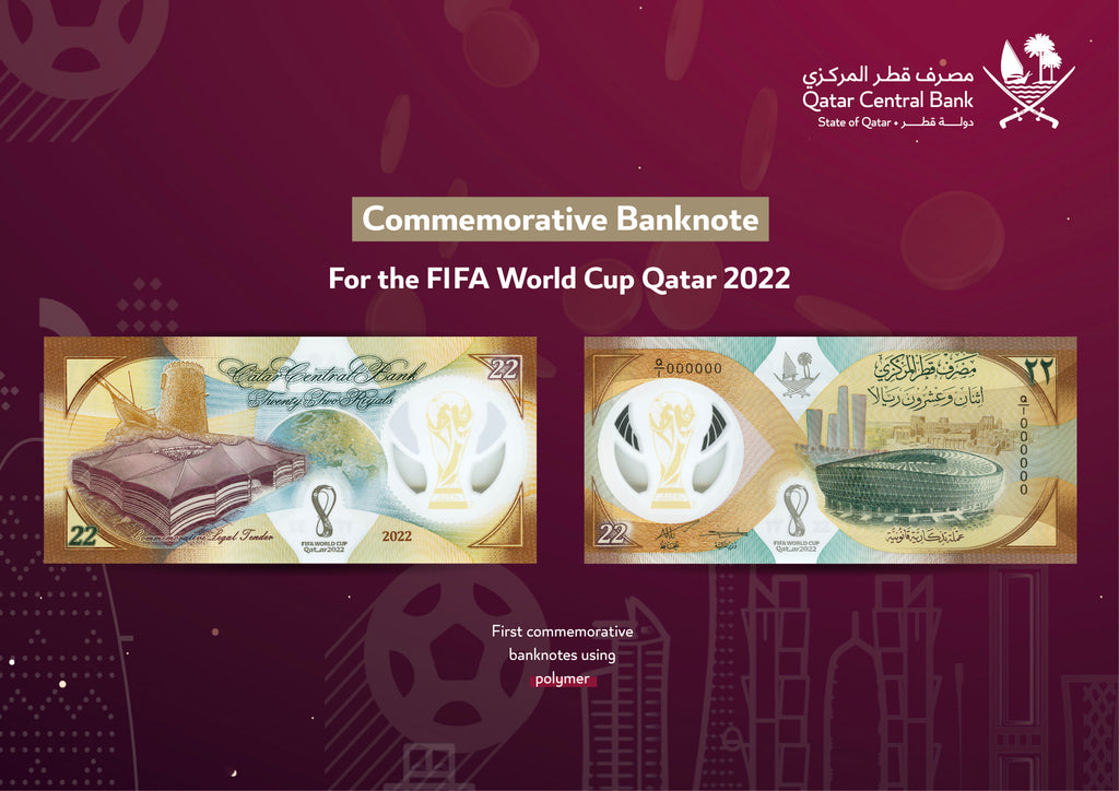 Commemorative Bank Note - FIFA World Cup Qatar 2022