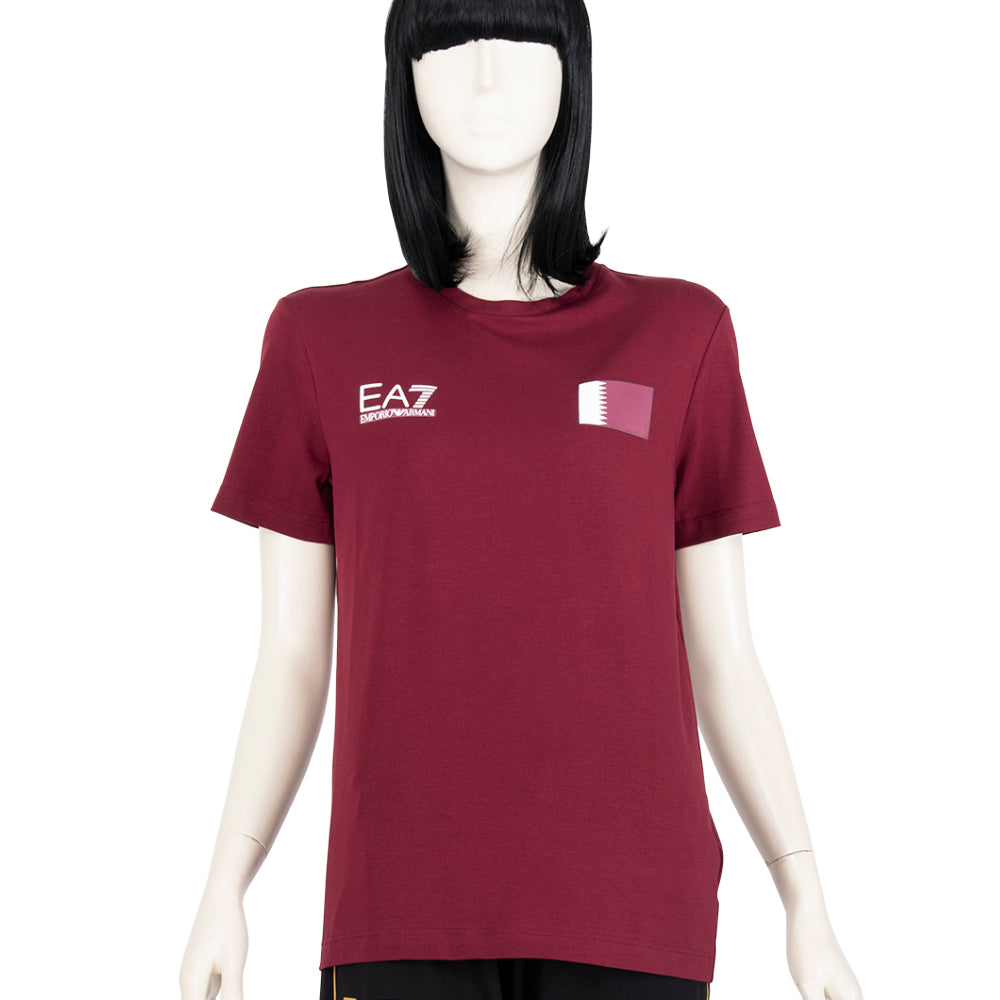 Emporio Armani Women's Beet Red T-Shirt – 