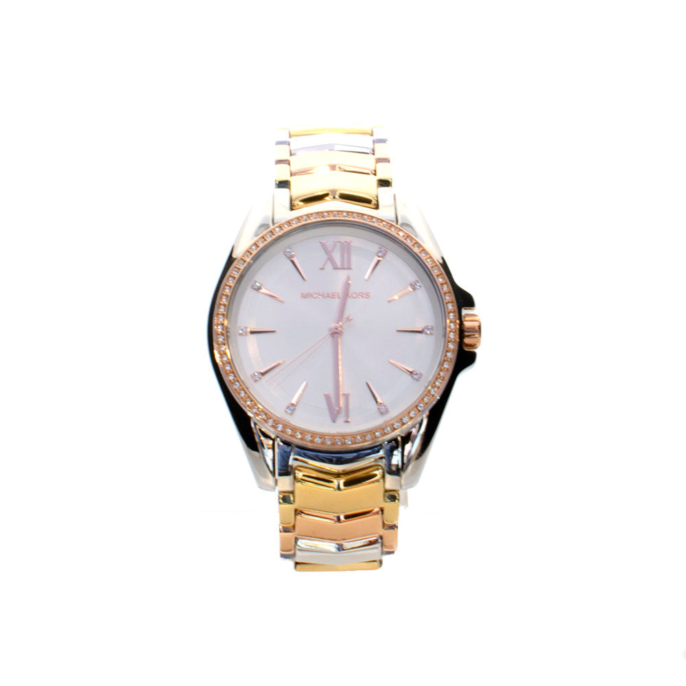 tri tone women's watch