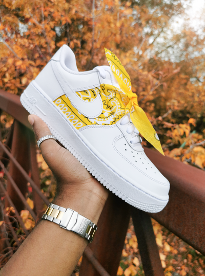 yellow bandana af1